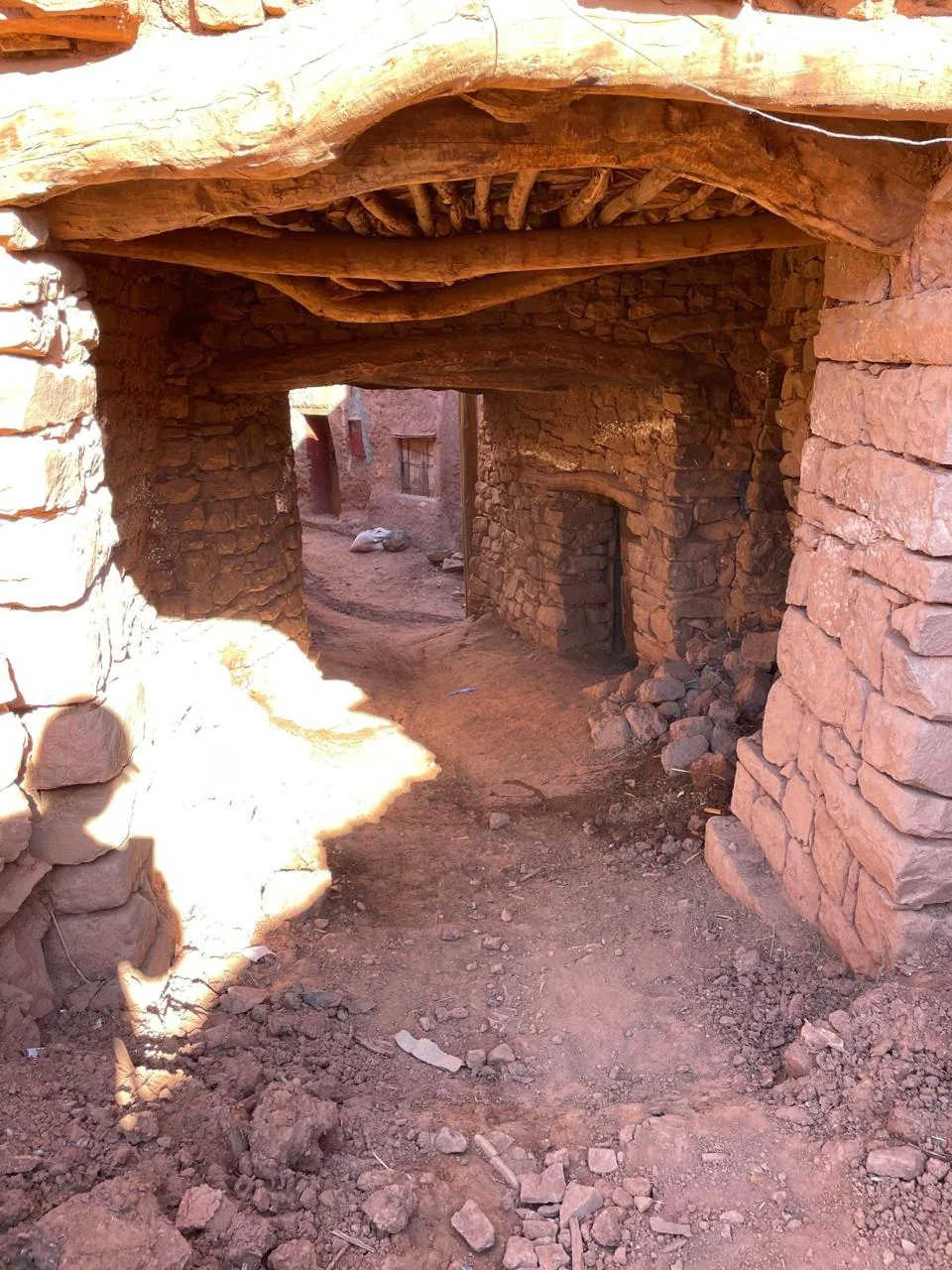 Berber village in the Atlas Mountains